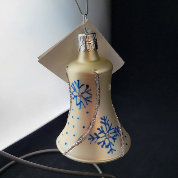 Vintage Handmade/Mouth-Blown/Painted By EuropeanArtisans Golden Bell Collection - Picture 14 of 14